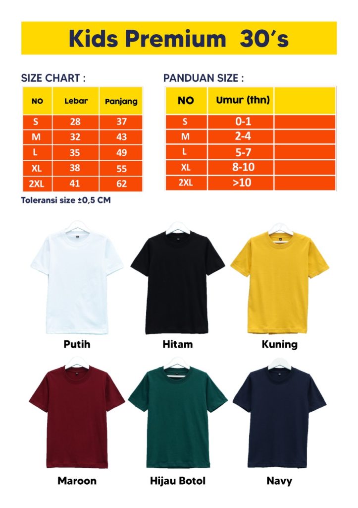 Cotton Combad 30s, Kid
