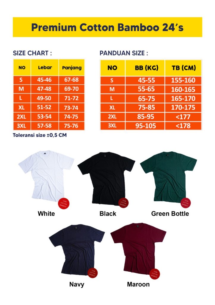 Cotton Bamboo 24s